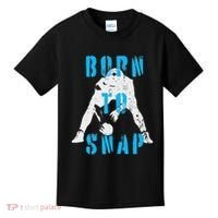 Born O Snap Football Lineman Center Long Snapper Kids T-Shirt thumb 0