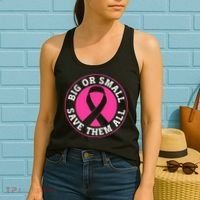 Big Or Small Save Them All Save The Tatas Women's Tank Top thumb 2