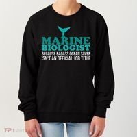 Badass Ocean Saver Future Marine Biologist Women's Sweatshirt thumb 0