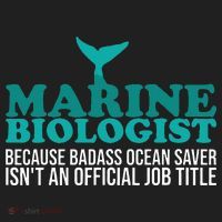Badass Ocean Saver Future Marine Biologist Women's Sweatshirt thumb 2