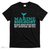 Badass Ocean Saver Future Marine Biologist T-Shirt thumb 0