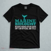 Badass Ocean Saver Future Marine Biologist T-Shirt thumb 5