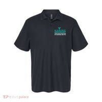 Badass Ocean Saver Future Marine Biologist Polo thumb 0