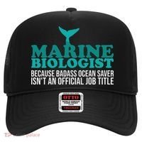 Badass Ocean Saver Future Marine Biologist Hat thumb 0