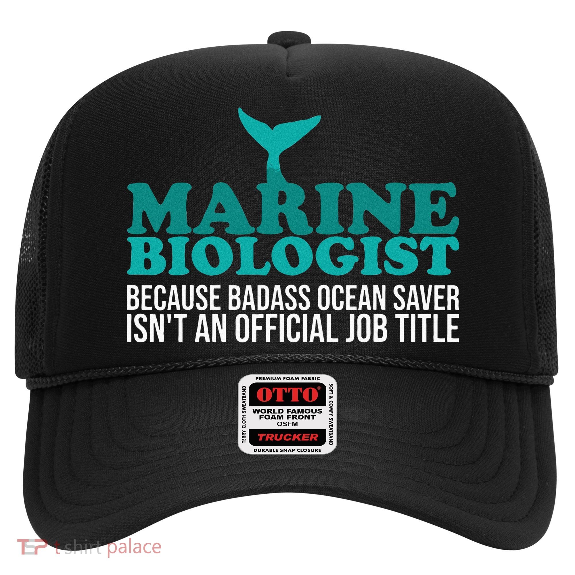 Badass Ocean Saver Future Marine Biologist Hat