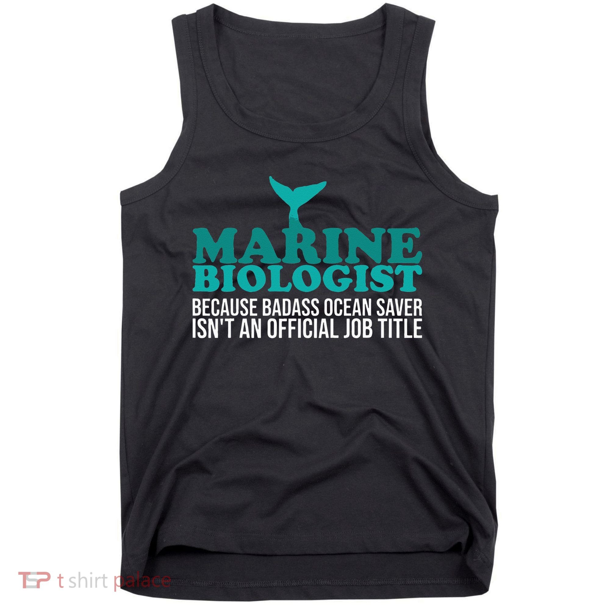 Badass Ocean Saver Future Marine Biologist Tank Top