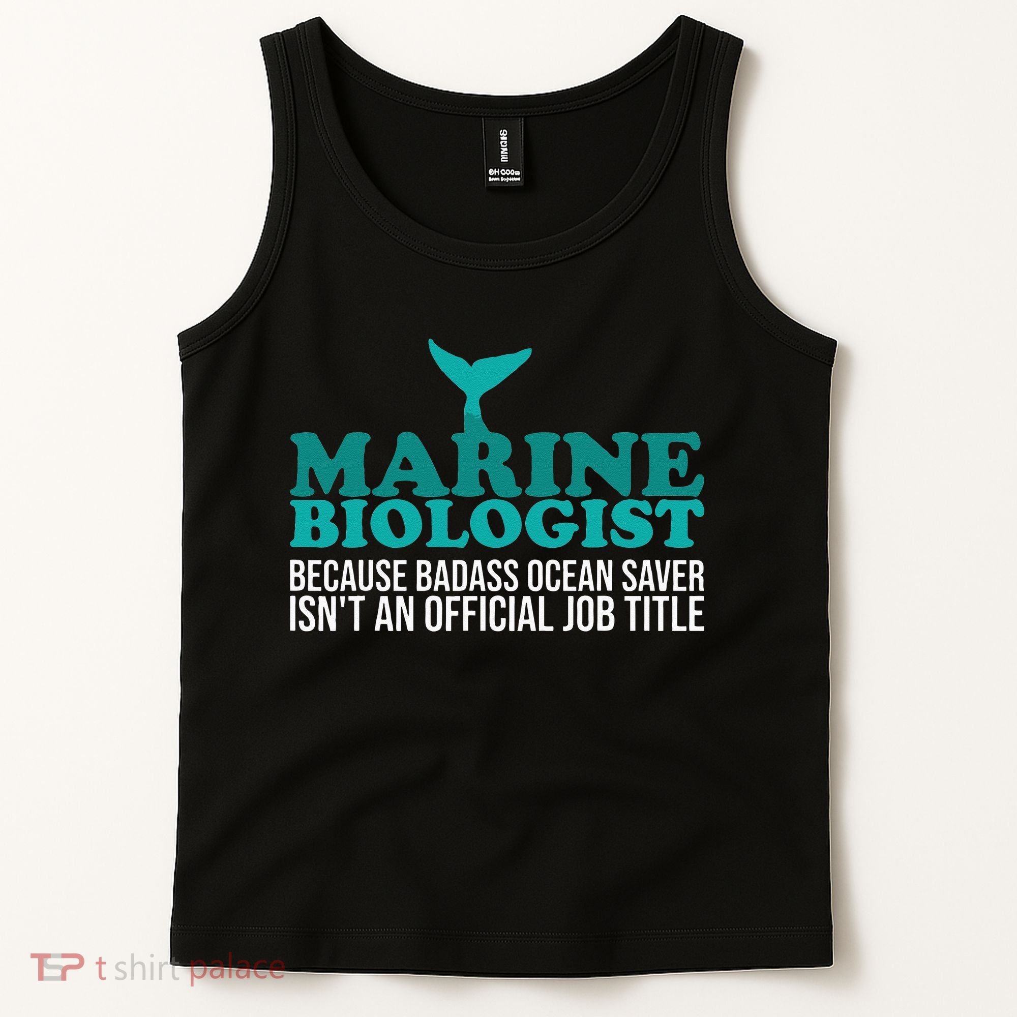 Badass Ocean Saver Future Marine Biologist Tank Top