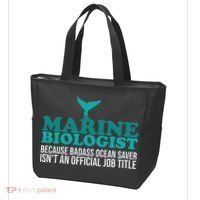 Badass Ocean Saver Future Marine Biologist Tote Bag thumb 3