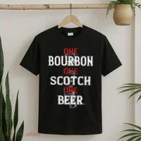 Bourbon One Scotch One Beer T-Shirt thumb 2