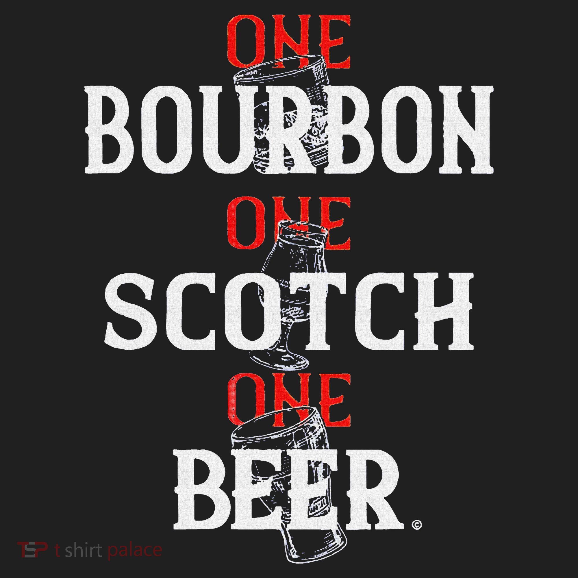 Bourbon One Scotch One Beer Beanie