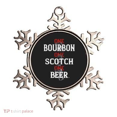 Bourbon One Scotch One Beer Ornament