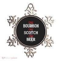 Bourbon One Scotch One Beer Ornament thumb 0