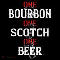 Bourbon One Scotch One Beer Tank Top thumb 6