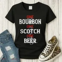 Bourbon One Scotch One Beer Women's T-Shirt thumb 3