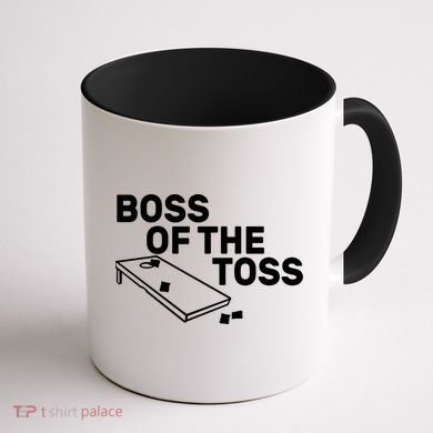 Boss Of The Toss Coffee Mug back