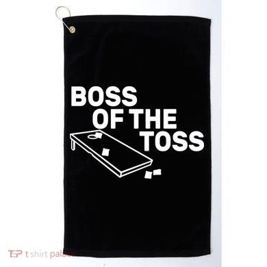 Boss Of The Toss Golf Towel