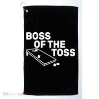 Boss Of The Toss Golf Towel thumb 0