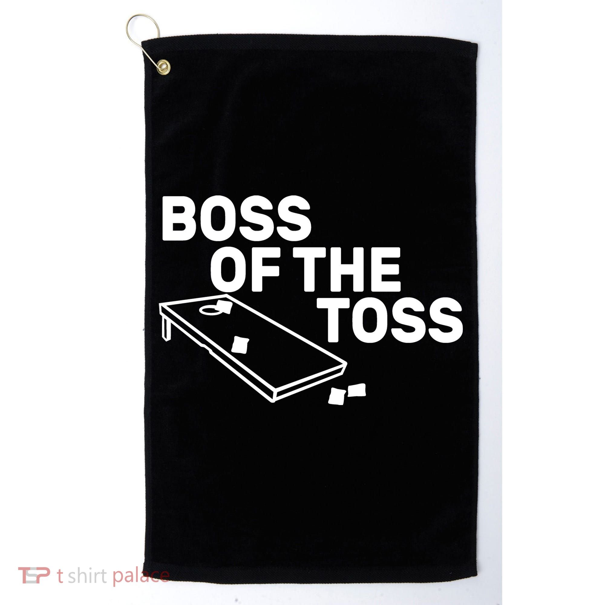 Boss Of The Toss Golf Towel