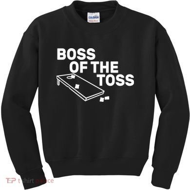 Boss Of The Toss Kids Sweatshirt