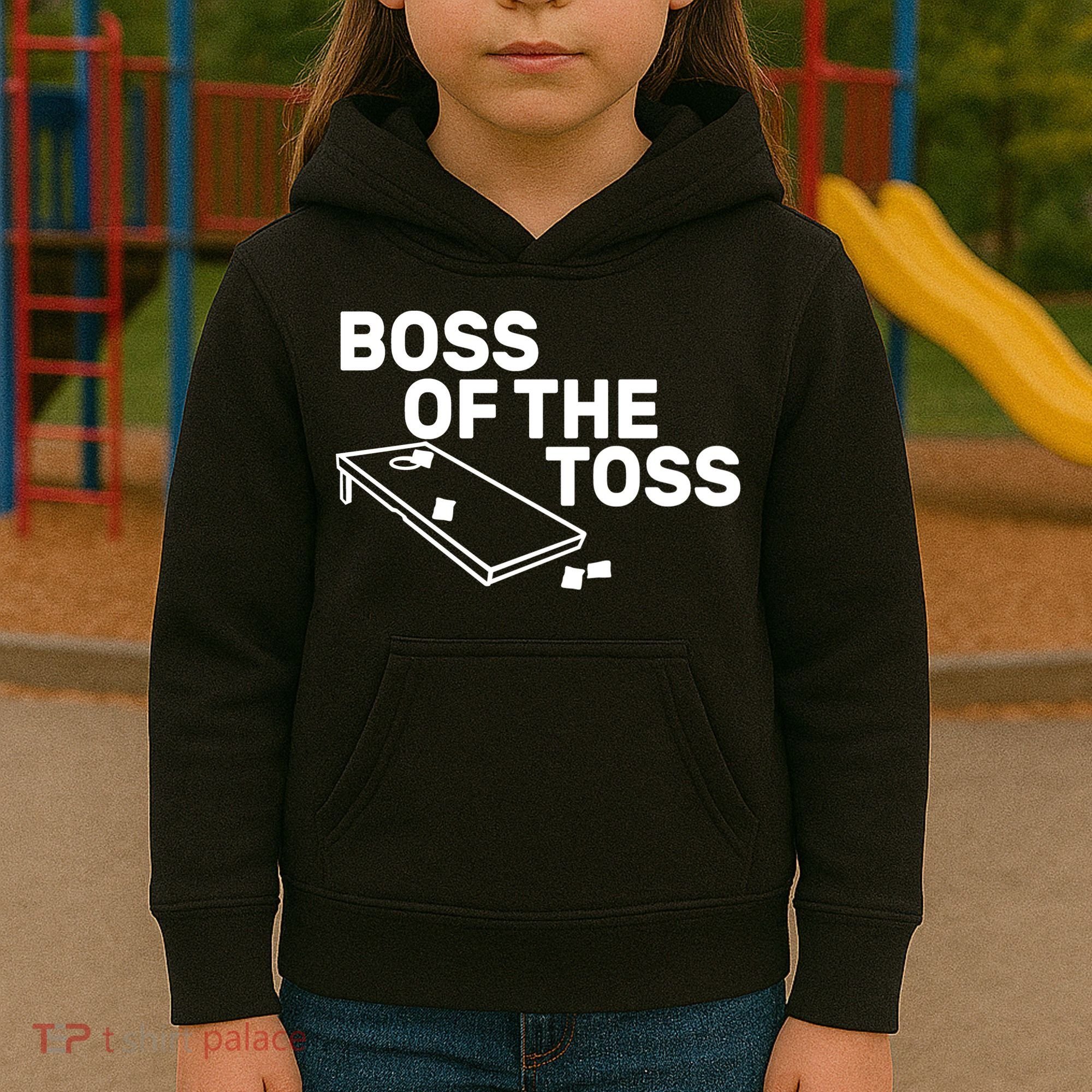 Boss Of The Toss Kids Hoodie