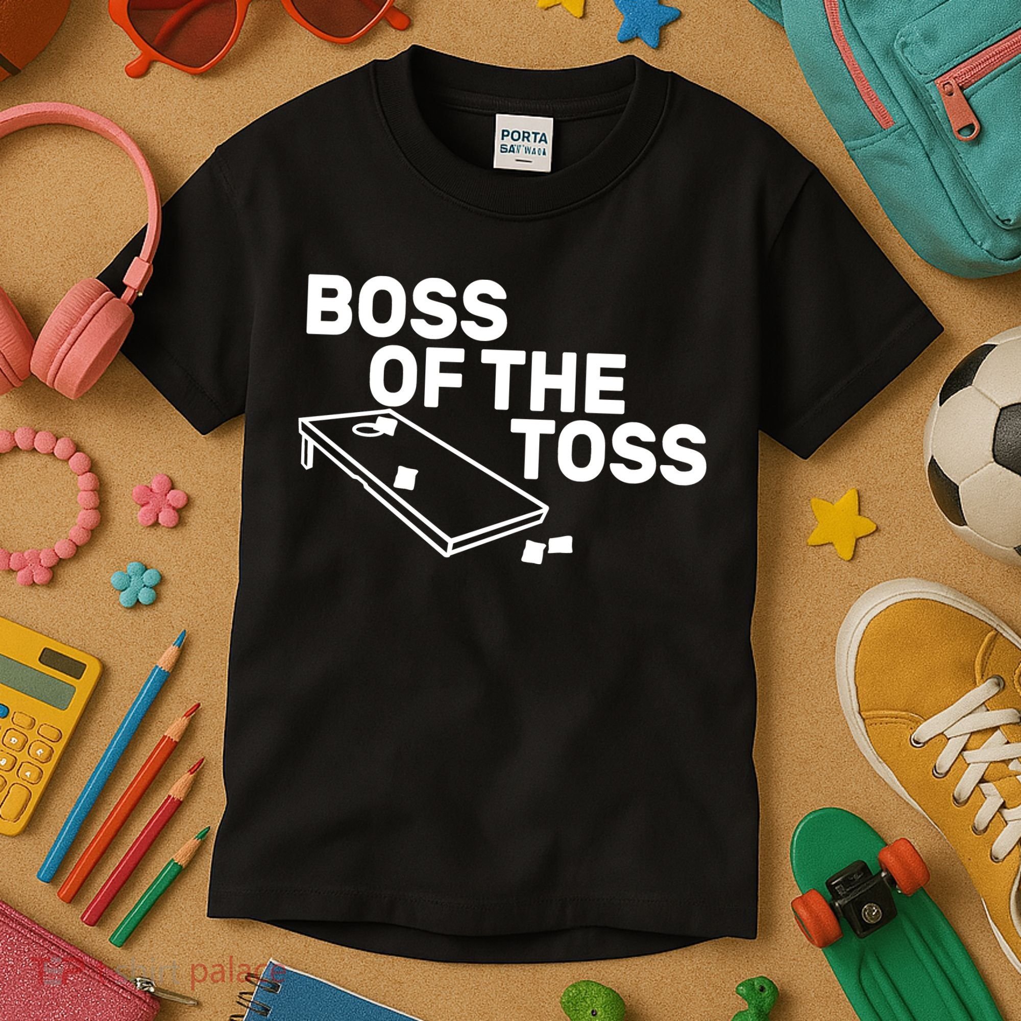 Boss Of The Toss Kids T-Shirt