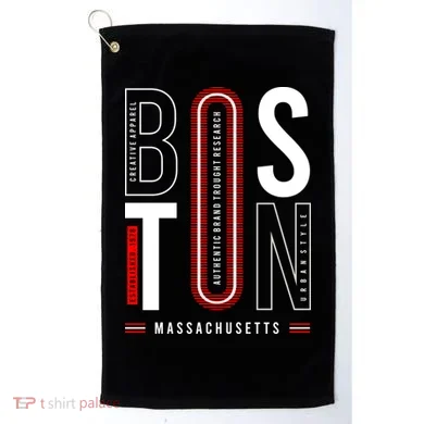 Boston Golf Towel