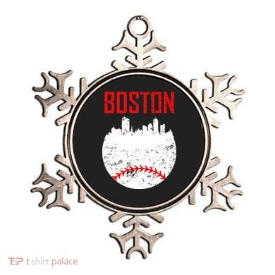 Boston Baseball City Ornament