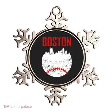 Boston Baseball City Ornament
