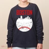 Boston Baseball City Women's Sweatshirt thumb 0