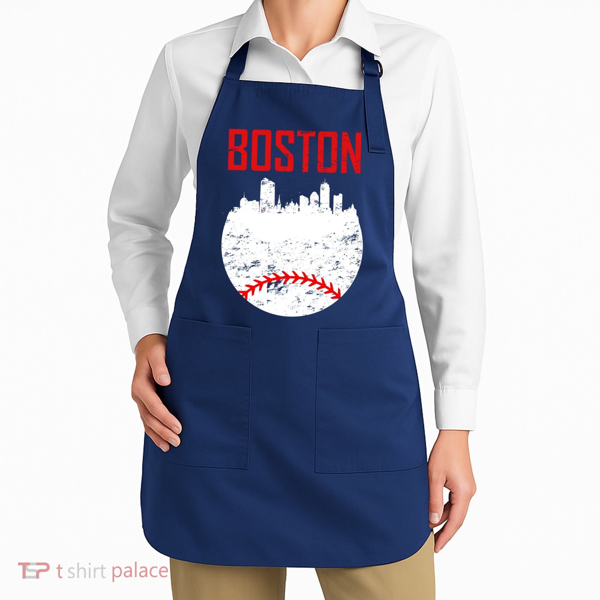 Boston Baseball City Apron