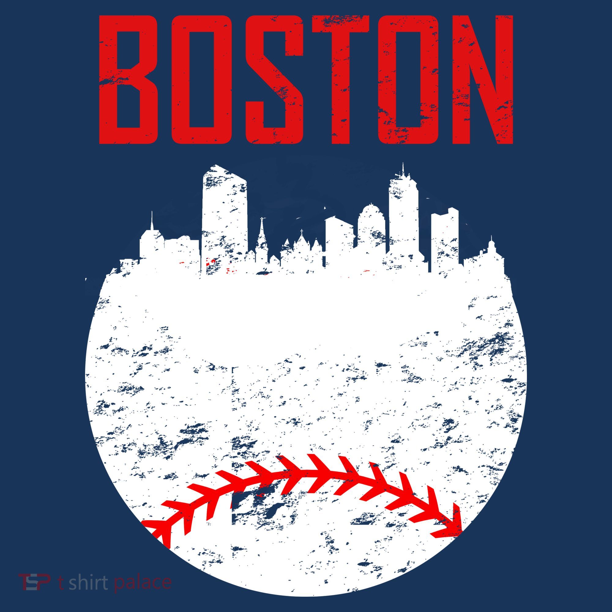 Boston Baseball City Bucket Hat