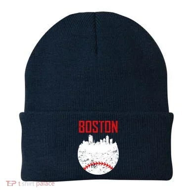 Boston Baseball City Beanie