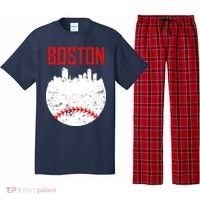 Boston Baseball City Pajama Set thumb 0