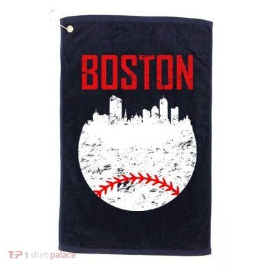 Boston Baseball City Golf Towel