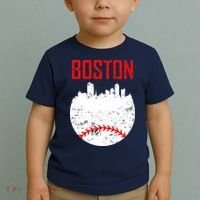 Boston Baseball City Toddler T-Shirt thumb 2