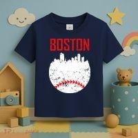 Boston Baseball City Toddler T-Shirt thumb 3