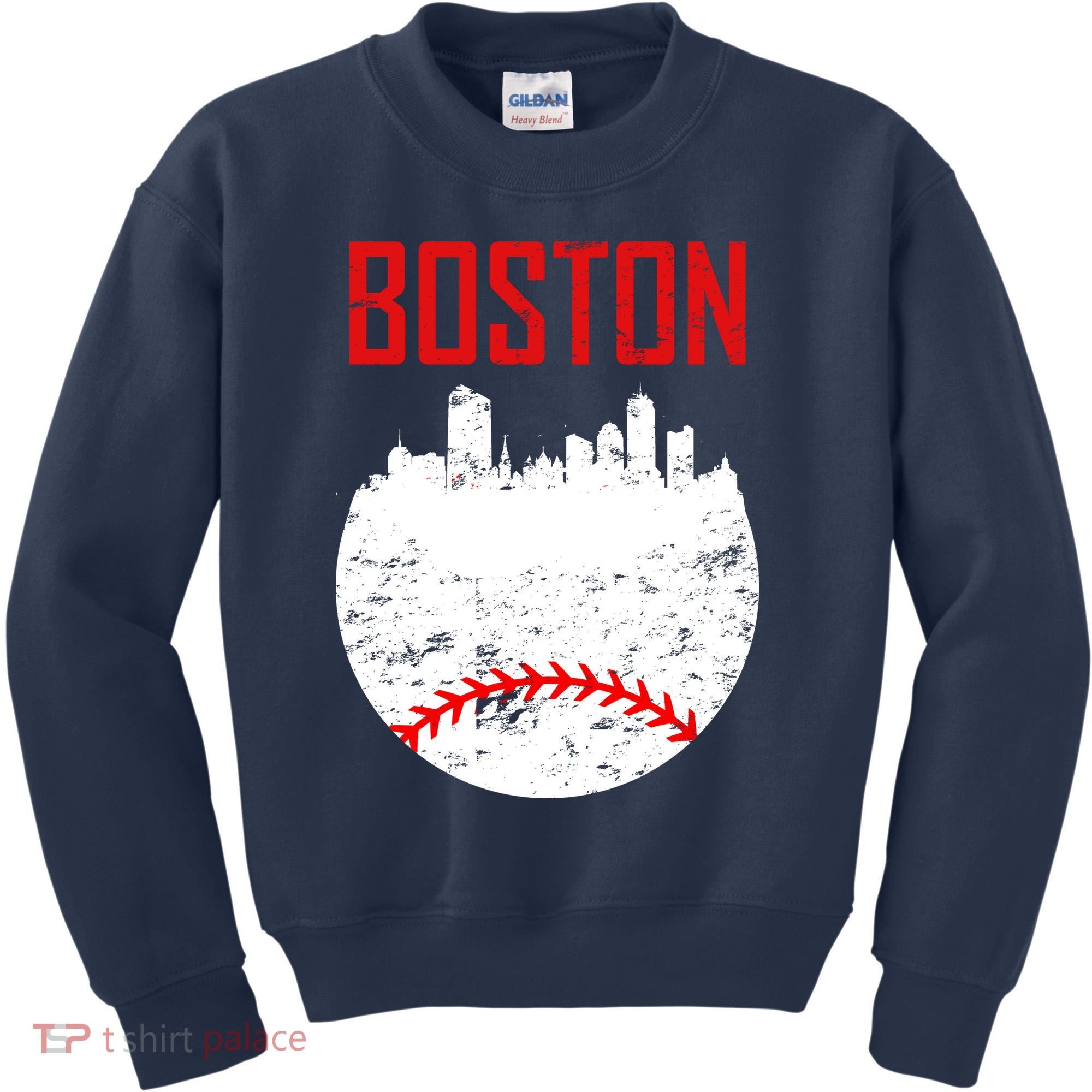 Boston Baseball City Kids Sweatshirt