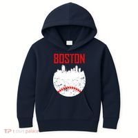 Boston Baseball City Kids Hoodie thumb 0
