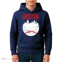 Boston Baseball City Kids Hoodie thumb 4