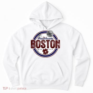 Boston Land of the Free Logo Hoodie