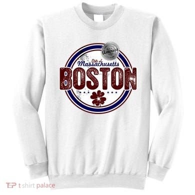 Boston Land of the Free Logo Sweatshirt
