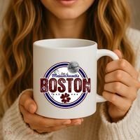 Boston Land of the Free Logo Coffee Mug thumb 3