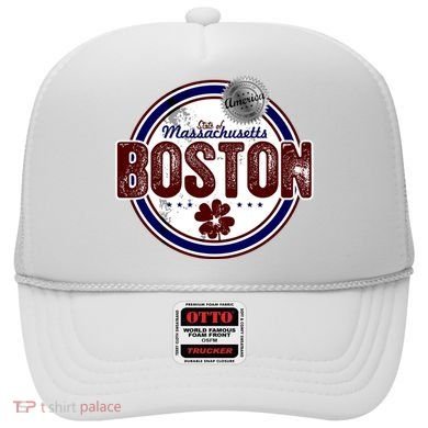 Boston Land of the Free Logo Hat