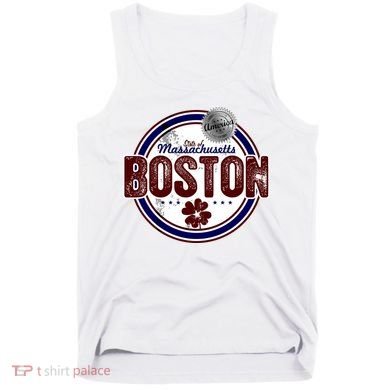 Boston Land of the Free Logo Tank Top