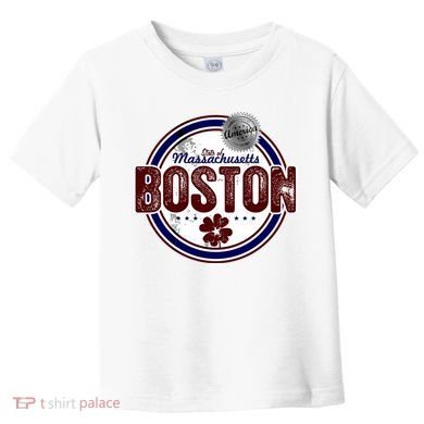 Boston Land of the Free Logo Toddler T-Shirt