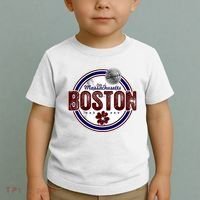 Boston Land of the Free Logo Toddler T-Shirt thumb 2