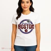 Boston Land of the Free Logo Women's T-Shirt thumb 4
