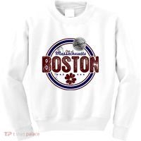Boston Land of the Free Logo Kids Sweatshirt thumb 0