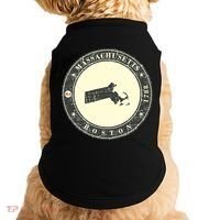 Boston Massachusetts Retro Doggie Tank thumb 0
