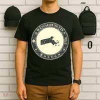 Boston Massachusetts Retro T-Shirt thumb 6
